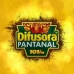 Logo Rádio Difusora Pantanal 101.9 FM Campo Grande / MS – Brasil