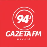 Logo Rádio Gazeta 94.1 FM Maceió / AL – Brasil
