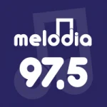 Logo Rádio Melodia 97.5 FM Rio de Janeiro / RJ – Brasil