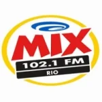 Logo Rádio Mix 102.1 FM Rio de Janeiro / RJ – Brasil