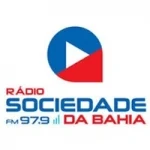 Logo Rádio Sociedade 97.9 FM Salvador / BA – Brasil