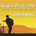 Logo Rádio Prata 104.9 FM Águas da Prata / SP – Brasil