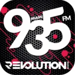Logo Radio Revolution 93.5 FM Miami / FL – Estados Unidos