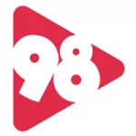 Logo Rádio 98 FM Belo Horizonte / MG – Brasil
