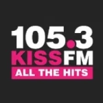 Logo 105.3 Kiss FM Kennewick / WA – Estados Unidos