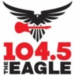 Logo 104.5 The Eagle Gregory / TX – Estados Unidos