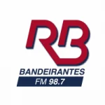 Logo Rádio Bandeirantes 98.7 FM Goiânia / GO – Brasil