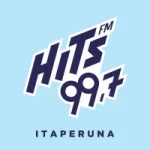 Logo Rádio Hits 99.7 FM Itaperuna / RJ – Brasil