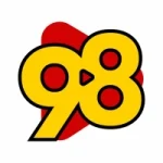 Logo Rádio 98 FM Natal / RN – Brasil